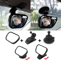 Auto Rücksitz Ansicht Babys piegel 2 in 1 Mini Kinder hinten konvexen Spiegel verstellbar Auto Kinder Monitor Autozubehör