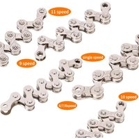 AliExpress NONE Single 6 7 8 9 10 11 12 Speed MTB Bicycle Silver 24/27/30/33 Chains Part Missing Link Mountain Bike Chain