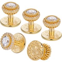 Crystal Tuxedo studs for men, Fashion Cufflinks Studs Set Wedding Party Jewelr accessories
