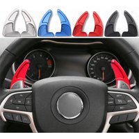 Für Jeep Cherokee Dodge Charger Durango Auto Zubehör Aluminium Lenkrad Direkt Shift Paddle Getriebe Shifter Verlängerung 2 stücke
