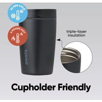 SmoothSip Slider Insulated Stainless Steel water cup,Reusable Travel Mug,Hot Iced Coffee Cup,BPA Free mug ,12oz & 20 oz