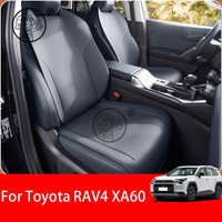 For Toyota RAV4 XA60 2026 Car Protective Leather Seat Cushion Breathable and Ventilated Seat Cushion Back Cushion Accessories