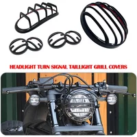 New CMX500 CMX300 Black Headlight Turn Signal Taillight Grill Coverf for Honda 2020-2023 2022 Rebel CMX 500 300 1100 ABS