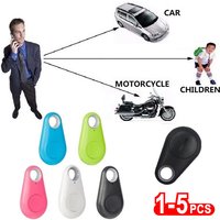 1-5pcs Mini GPS Locator Anti-Lost Alarm Wallet Keychain Smart Tag Bluetooth-compatible Tracer Keychain Childs Tracker Key Finder