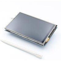 New Original 3.5" LCD TFT Touch Screen Display for Raspberry Pi 3 Model B Board + Acrylic Case Stylus