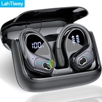 Sports Wireless Earbuds Bluetooth 5.4 TWS Wireless Headphones Waterproof Earhook Earphones with Deep Bass Noise Cancelling Mic