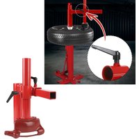 Manual Tire Changer Duck Head Kit with Silver Cone Carbon Steel Efficient Manual Tire Changer for Most Cars 16-21 Inch Tires