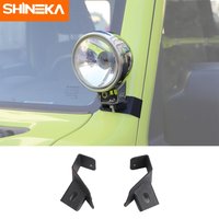 SHINEKA A-Pillar Work Light Mounting Bracket for Suzuki Jimny 2019 2020 2021 2022 2023 Up JB64 JB74 Exterior Accessories Iron