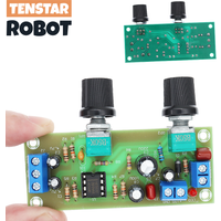 High-Precision Single Supply Low Pass Filter Board Wubwoofer Preamp Board 2.1 Channel DC 10-24v 22hz-300hz