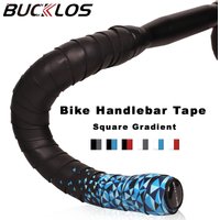 BUCKLOS Road Bicycle Handlebar Tape Gradient PU EVA Bike Handlebar Strap Racing Bike Drop Bar Tape Road Bicycle Accessories