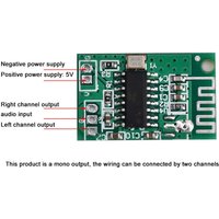 5V A-6928 Bluetooth-Compatible Receiver Module 5.0 Audio Amplifier Board LED Power 3.3V-8V Audio Bluetooth Receiver Board