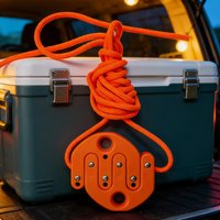 Portable Game Hoist Pulley Lift System, Heavy Duty Gambrel Hanging Rack, Multifunctional Skinning Bracket for Deer, Goat,