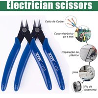 1/2/5/10PCS Electronic Diagonal Pliers 170 Plastic Model Scissors, Electronic Soft Copper Shears, Wire And Cable Wire Cutters