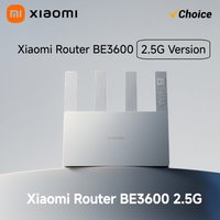 Xiaomi BE3600 WiFi7 Router 3600Mbps 2.5G Port Quad-Core Qualcomm MLO Dual-Band Aggregation 4 High-Performance Amplifiers