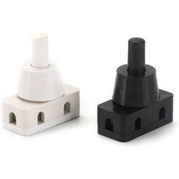 New AC250V ON Push Button Industrial Home Lamps Switch for Home Lamps Table Lamp Plastic Mini Power Switches Household Appliance