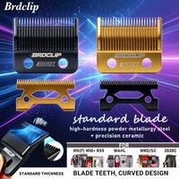 BRDCLIP 808 Standard Blade Curved Cutting Teeth Original Replaceable Cutter Head for M10 M5 V003 106 8148 Hair Clipper Blade