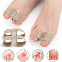 2/4pcs Foot Care Tool Silicone Toe Spreader Separator Bunion Hallux Valgus Corrector Thumb Finger Correction Straightener