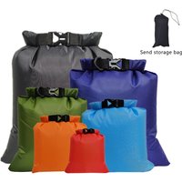 5PCS 1.5/2.5/3/3.5/5/8L Waterproof Dry Bag Pack Sack Swimming Rafting Kayaking River Trekking Floating Sailing Canoing Boating