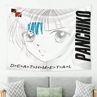 2D Flat Panchiko Album Themed Polyester Tapestry Lightweight Wall Hanging Decor For Bedroom Living Room Study Durable Easy Store