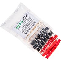 50PCS 5Values Schottky Diode Kit SR3100/SR3200/SR560/SR5100/SR5200 each 10PCS DO-201AD for Power Rectification