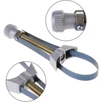 1pc Car Auto Motorcycle Oil Filter Removal Tool Strap Wrench Diameter Adjustable 60mm To 120mm Top Quality
