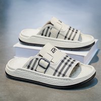 Men's Casual EVA Slide slippers summer Breathable Lightweight Slip On Outdoor anti slip Beach Shoes soft sole walking slippers