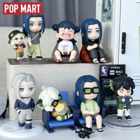 New Hot Selling Genuine Products In Stock Popmart Gong Luo Xiaohei War Chronicles 2 Series Surprise Blind Box Decoration Gifts