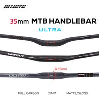 AliExpress ULLICYC ULTRA 3K Gloss/matte MTB Full Carbon Fiber Handlebar 35mm Mountain Bike Flat Riser Bars Cycling Bicycle Parts