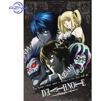 Death Note Character Poster Japanese Classic Anime Cartoon Canvas Painting Mural Art Picture Home Decoration Gift