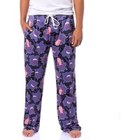 Bandai Pocket Monster Gengar Anime Allover Print Adult Kids Lounge Sleep Pants Summer Quick-dry Comfy Lightweight Wide-leg Pants