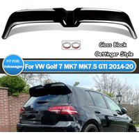 Magickit Oettinger Style Heckspoiler für Volkswagen GOLF 7 MK7 MK7.5 GTI R 2014-2020 Kofferraumlippe Dachspoiler Ducktail-Spoiler