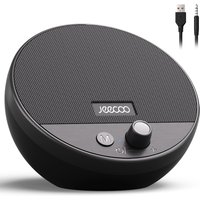 Jeecoo A10 USB Plug-N-Play Laptop Speakers Bluetooth Computer Speakers,Volume Knob Speaker with for PC Desktop&Laptop