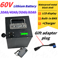 XNY 60V 30AH 40AH 50AH 60AH Lithium Ion Battery Li-ion with BMS for 2000W 3500W Electric Motorcycle Sightseeing electric vehicle