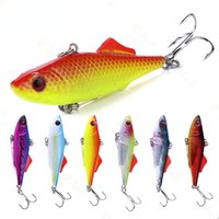 1pcs Fishing Lure Winter VIB Spoon Bait 70mm 16.5g Hard Crankbait Wobbler Isca Artificial Peche Salmo for Fishing