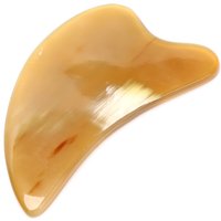 1Pcs Random Natural Ox Horn Gua Sha Board Gouache Scraper Face Massager Facial Lift Scraping
