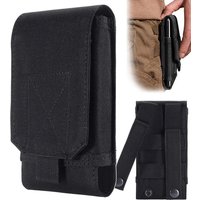 Tactical EDC Bag Molle Phone Cover Case Cell phone Holster Waist Pack outdoor Camping Hunting Mobile Phone Pouch Holder