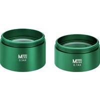 Maant 0.5X 0.7X Auxiliary Microscope Objects Lens for Trinocular Stereo Zoom Barlow Camera Glass Lens