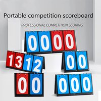 1PC Scoreboard Tabletop Scoreboard Score Keeper Portable Basketball Score Counter For Basketball Badminton Volleyball