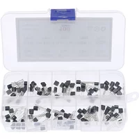 100Pcs/lot 10 Kinds TO-92 Triode Thyristor Assorted Kit Z0607 2SD965 BT131 BT169 2N7000 TL431 MCR100-8 MAC97A6 LM2950-5V 2N2222