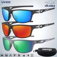 Okuma high-definition polarized glasses, clear field of view UV400、 Anti stray light, multiple color combinations, set matching