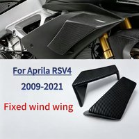 Für Aprilia RSV4 2009 - 2017 2018-2020 Motorrad-Zubehör ABS Carbon-Faser Winglets Feste Windflügel Luftabweiser Verkleidung