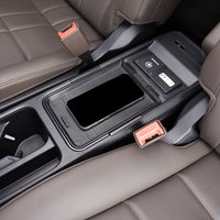 For KIA PV5 2025 2026 LHD Interior Armrest Storage Tray Organizer Central Console Box ABS Car Styling Accessories