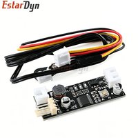 Estardyn 12V PWM Fan Controller 3/4 Pin CPU Cooler Speed Governor, Auto Temp Control for PC Computer Case & Server Fans
