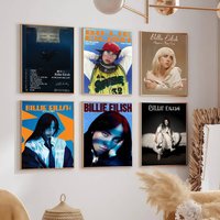 Hit Me Hard and Soft B-BillieS Vintage Posters Dormitory Decorations Bedroom And Living Room Wall Murals Souvenirs