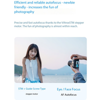 Viltrox 50mm F2.0 Air Air Full-Frame Lens for Sony E A7C A7SIII Large Aperture Camera Lens for Nikon Z ZFC Mount Ultra-Light