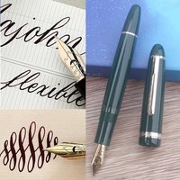 MAJOHN P139/P138/P136 Classic Flex Nib Fountain Pen, Soft Flexible Nib for Business Modification Writing, Classic Softness