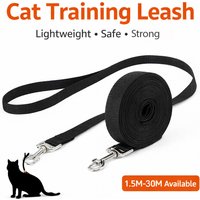 Nylon Dog Cat Leash 1.5m-30m Extra Long Training Leash for Small Big Dogs Cats Lightweight Kitten Puppy Lead Rope Pet Supplies