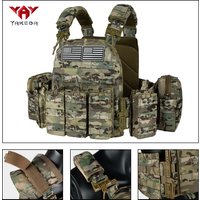 YAKEDA shoulder and waist quick release hunting adventure vest expandable system wear-resistant and tear resistant material
