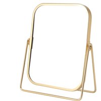 Vanity Makeup Mirror with Metal Stand 360 Degree Swivel Desktop Tabletop Mirror