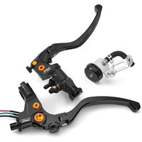7/8" 22mm 19rcs Radial Mounting Brake Master Cylinder Clutch Lever Cable Motorbike Hydraulic Pump Brakes Levers for Universal